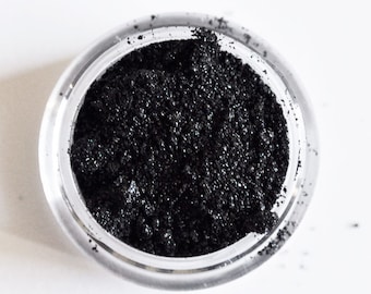 BLACK VELVET Mineral Eye Shadow: Natural Vegan Makeup Color