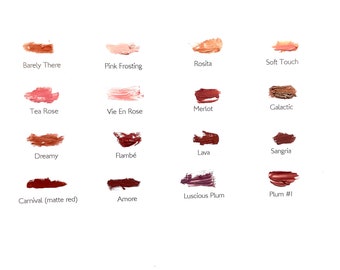 SAMPLE LIPSTICKS Try 4