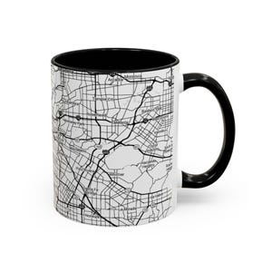 Los Angeles Ariel View Coffee Mug, Coffee Lover Gift, Home Decor Mug, Birthday Gift, Unique Mug, Personalized Mug, Housewarming Gift, Cali image 2