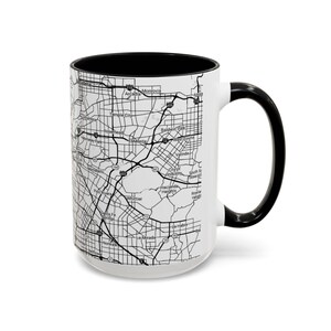 Los Angeles Ariel View Coffee Mug, Coffee Lover Gift, Home Decor Mug, Birthday Gift, Unique Mug, Personalized Mug, Housewarming Gift, Cali image 8