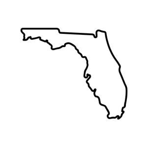 Florida State Outline SVG, Florida Map SVG | Cricut Cut File png eps jpeg| Sunshine State Vector | Instant Digital Download