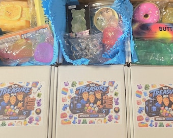 NEW! MYSTERY BOX Squishies, Fun SqUiShY, Viral Squish Toy, Fidget toy, Mystery Squishy Mix