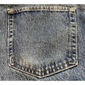 Vintage Wrangler Jeans Men's 38x29 Blue Light Wash Regular Fit Straight Leg Y2K image 5