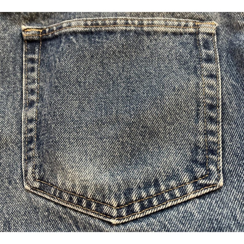 Vintage Wrangler Jeans Men's 38x29 Blue Light Wash Regular Fit Straight Leg Y2K image 5