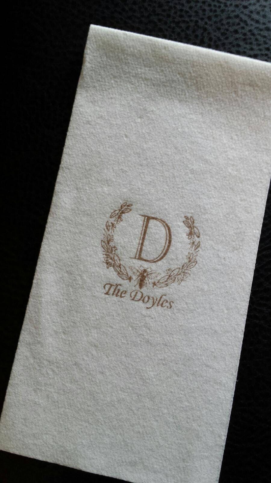 Personalized Paper Hand Towels Guest Towels or Napkins Soft Etsy