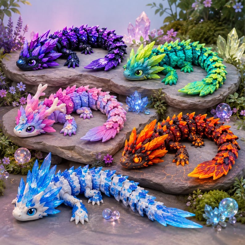 baby dragon 3d print models