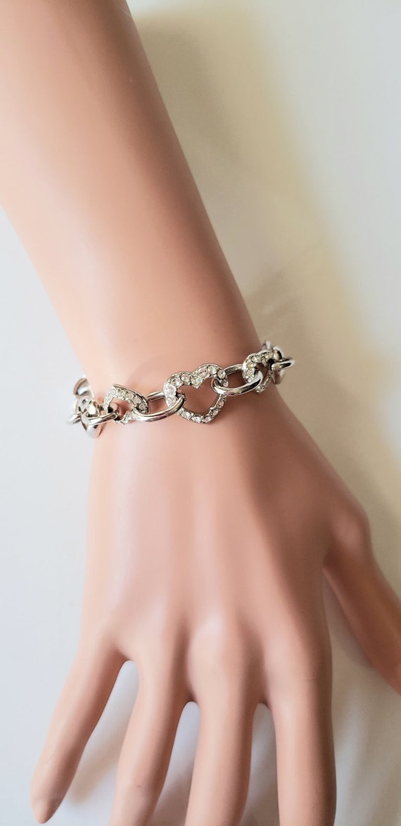 Swarovski jewelry Swarovski crystal bracelet Silve