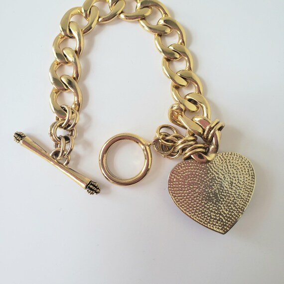 Juicy Couture Heart Bracelet. Juicy Couture Gold … - image 3