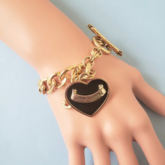 Juicy Couture Heart Bracelet. Juicy Couture Gold … - image 7