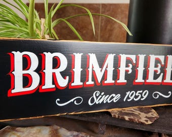 Custom Family Name Sign, Personalized Wooden Address Plaque – Distressed Edges