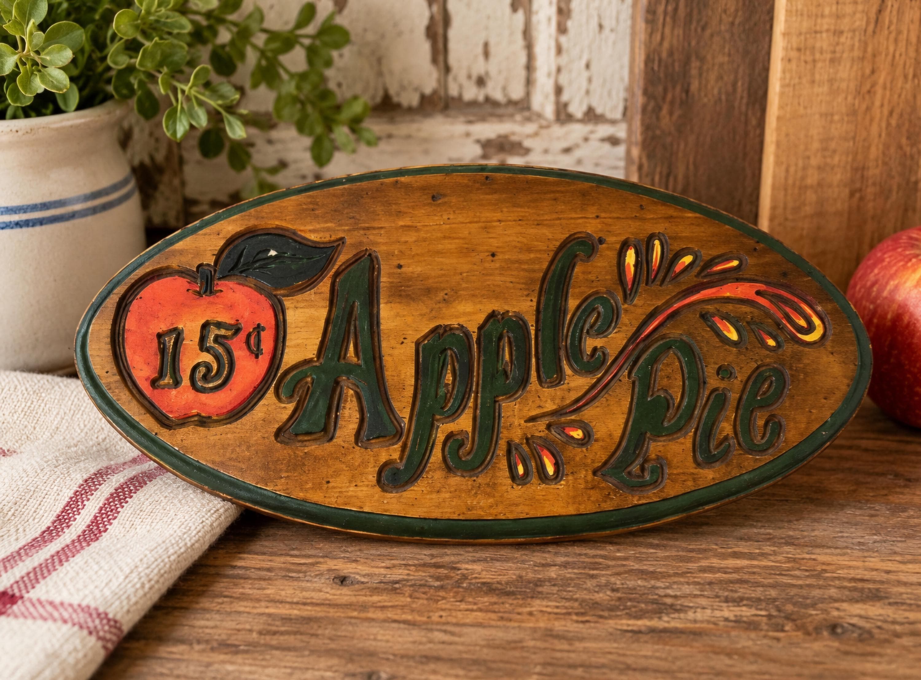 Vintage Pie Sign - Etsy