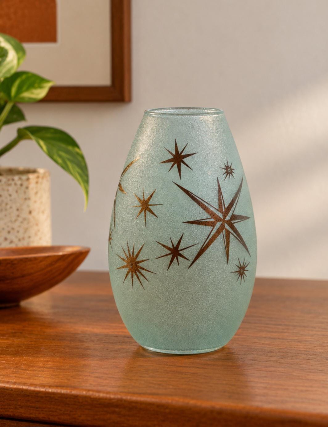 Mid Century Modern Atomic Vase - Etsy