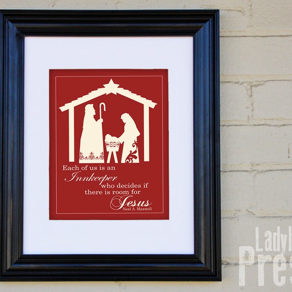 Nativity Printable - Etsy