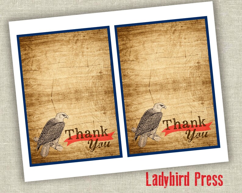 Printable Thank You Card Boy Scout Eagle Thank You Card - Etsy