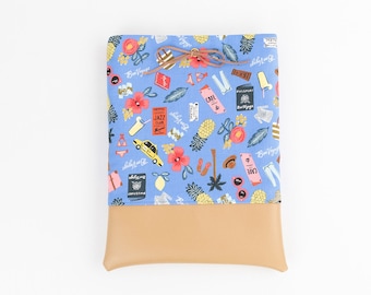 SALE! Save 25% (Originally 28.00 - 32.00) Bon Voyage Book Sleeve Kindle Pouch Rifle Paper Co.