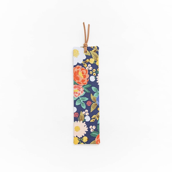 Vintage Blossoms in Blue Bookmark - Rifle Paper Co. - Perfect Gift for Bookworm