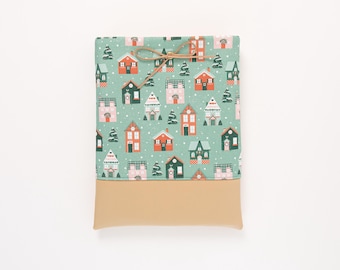 SALE! SAVE 40% (Orginally 28.00-32.00)Holiday Houses Book Sleeve or Kindle Pouch