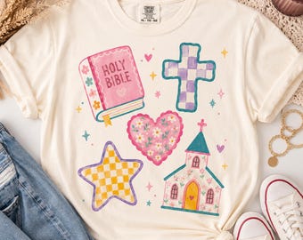 EXCLUSIEF T-shirt op basis van geloof van L&N Designs.. gemaakt door ons!
