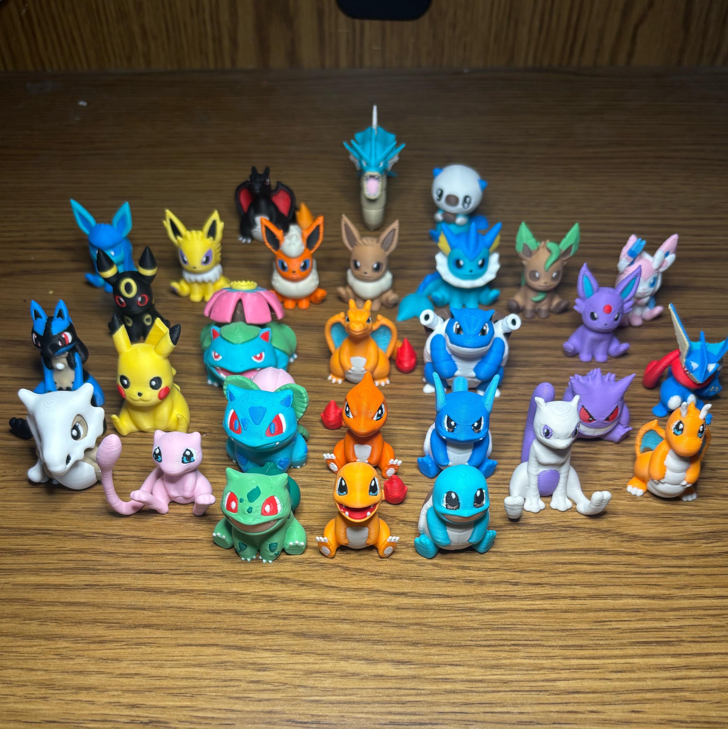 Pokemons Mini Figure - Etsy