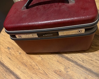 Vintage Samsonite Silhouette treinkoffer uit de jaren 60/70