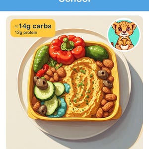 Type 1 Diabetes Cookbook for Kids, 50 Low Carb Recipes with Carb Counts, Printable PDF image 6