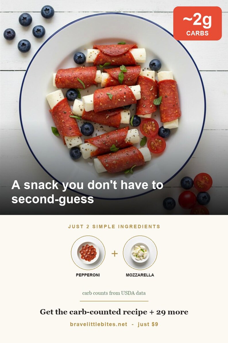 Type 1 Diabetes Cookbook for Kids, 50 Low Carb Recipes with Carb Counts, Printable PDF image 4