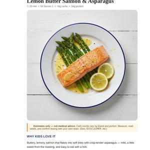 Type 1 Diabetes Cookbook for Kids, 50 Low Carb Recipes with Carb Counts, Printable PDF image 3