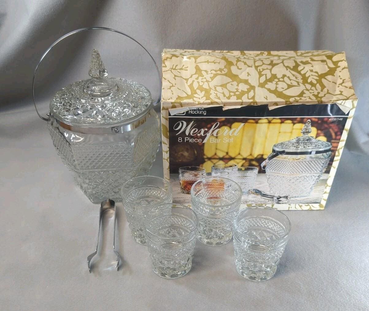 Wexford Anchor Hocking Ice Buckets - Etsy