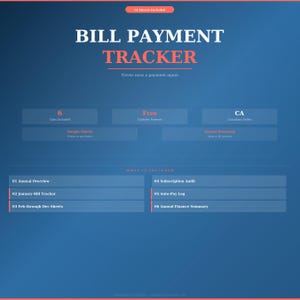 Monthly Bill Organizer Spreadsheet | Subscription Audit, Payment Planner (Digital Download)