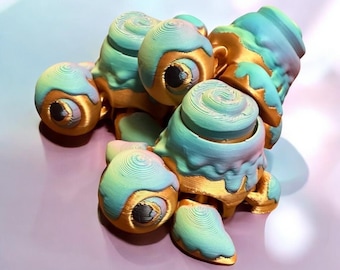 Mini giocattolo Fidget tartaruga CinnaClicky