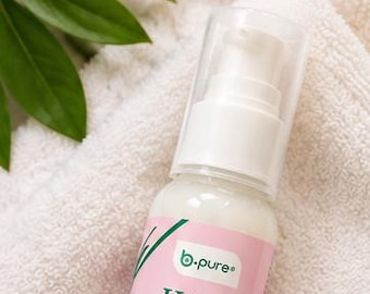b•pure Hair Serum Curl Defining Moisturizing Serum 2 fl oz, Anti Frizz Curl Enhancer for Natural & Curly Hair