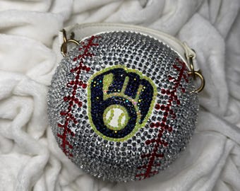 Bedazzled Custom MLB |Baseball Purse