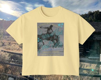 Support Your Local Cowboy Women's Boxy Tee