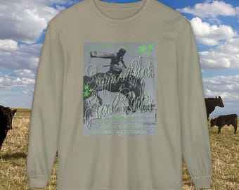 Unisex Garment-dyed Long Sleeve T-Shirt