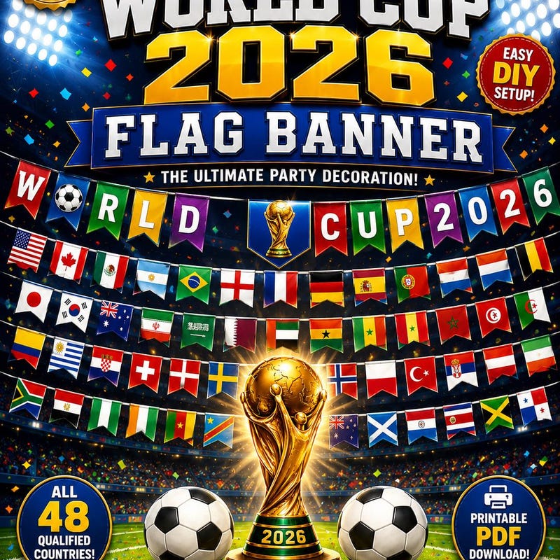 Fifa World Cup 2026 Banner Etsy Il E1xq 