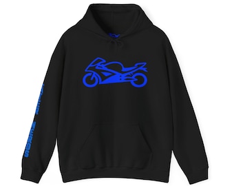 MotoStash Heritage Hoodie | Motorcycle Sportbike Rider Pullover Apparel