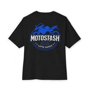 MotoStash Heritage T-Shirt | Motorcycle Lifestyle Graphic Tee image 2