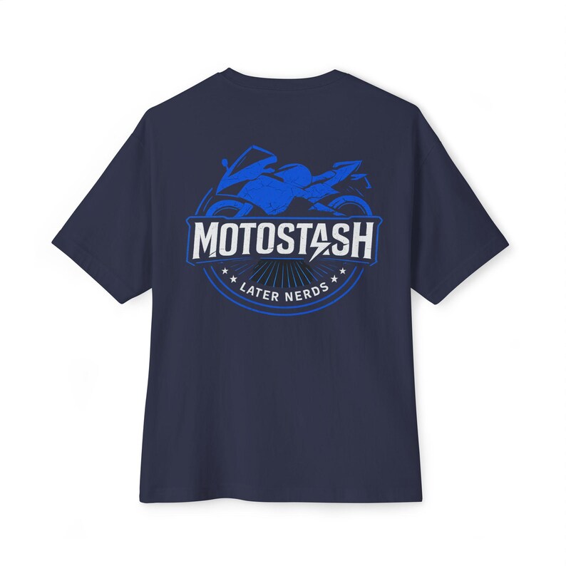 MotoStash Heritage T-Shirt | Motorcycle Lifestyle Graphic Tee image 6