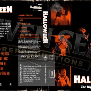 Halloween (1978) (restored 35mm Scan) Blu-ray - Etsy