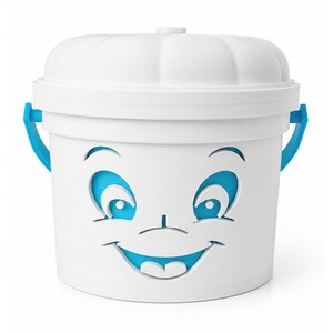Casper | Ghost Halloween Light Up Bucket | Spooky Halloween Decor