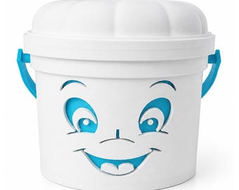 Casper | Ghost Halloween Light Up Bucket | Spooky Halloween Decor
