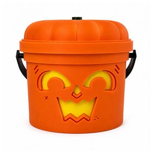Pumpkin Pal | Pumpkin Halloween Light Up Bucket | Spooky Halloween Decor
