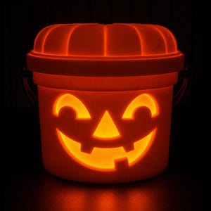 Trick-or-Treat Jack Halloween Bucket 3D Print