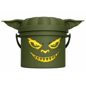 Gremlin | Gremlin Halloween Light Up Bucket | Spooky Halloween Decor image 1