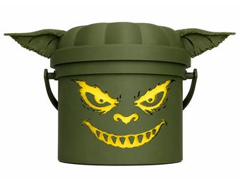 Gremlin | Gremlin Halloween Light Up Bucket | Spooky Halloween Decor
