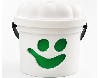 Smiley Specter | Ghost Halloween Light Up Bucket | Spooky Halloween Decor