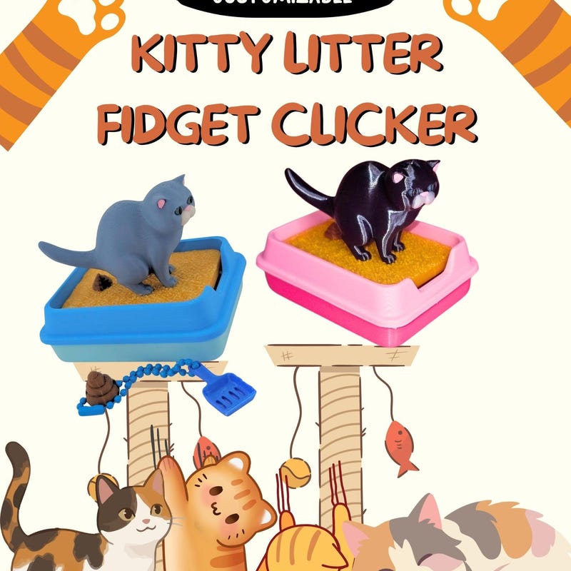 Scratching Fidget - Etsy