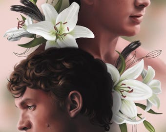 Lillies - Heated Rivalry Art Print