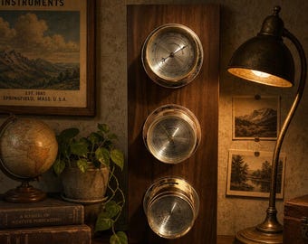 Vintage Springfield weather station