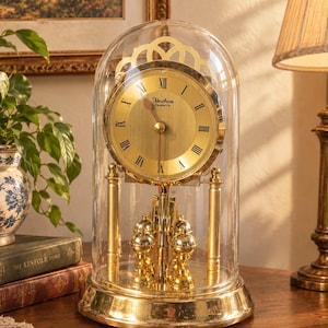 Vintage Heirloom Quartz Anniversary Clock – Made in Germany
